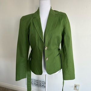 Nine West Suit Jacket green